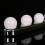 Professional 4 LED On & Off Make Up Lighting Mirror Lamp Cosmetic Table 5