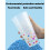 (Transparent, 5 PCS) Loving Christmas Colour Changing Plastic Cold Cup with Straw, 24oz 4