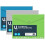 A4 Ring Binder Carry File Wallet with Punched Spine Stud Wallets 3 Pack 1