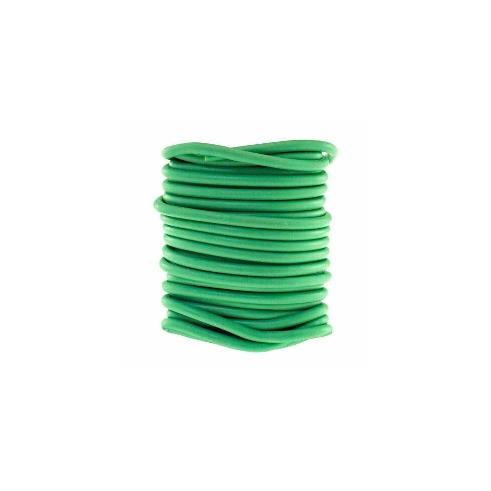 5M Metre Garden Soft Twist Plant Twine Tie Green Flexible Bendt Wire Cable New