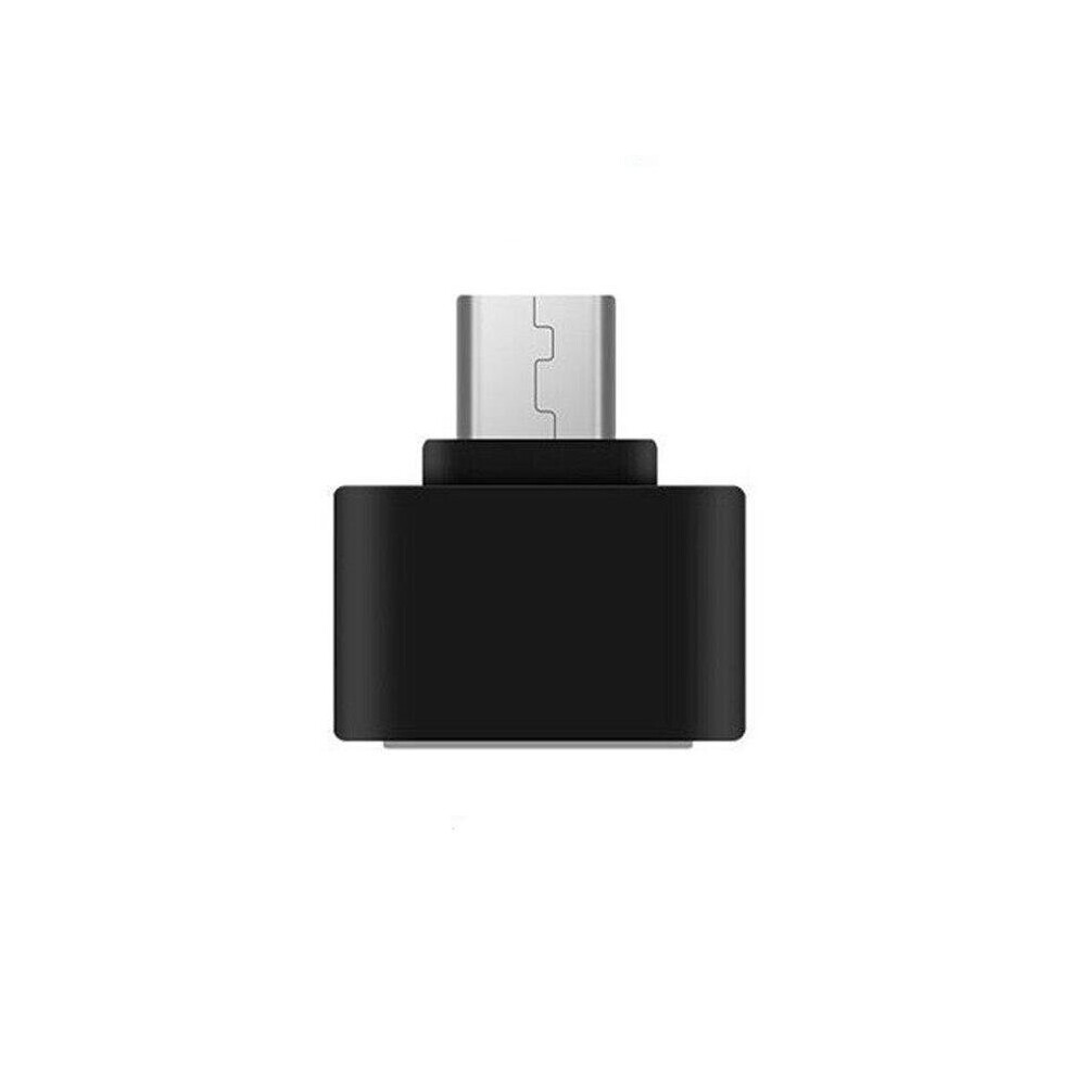 (Balck Type C Otg) Usb C To Usb C Converter Usb 3.1 Male To Usb Female Cable Usb-C Android Otg Adapter Type Type-C Mobile Phone Otg Data Line 3503950491067