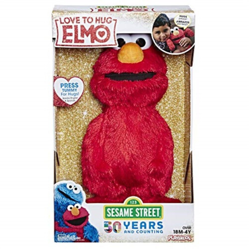 Sesame Street Αγάπη για Αγκαλιές Ελμο, Ομιλητό, Τραγουδιστό, Αγκαλιάζοντας 14" Μαλακό Παιχνίδι