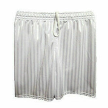 (5-6 Years, White) Unisex Children Shadow Stripe Pe Football Shorts School Sports