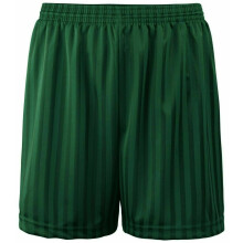 (5-6 Years, Bottle Green) Unisex Children Shadow Stripe Pe Football Shorts School Sports
