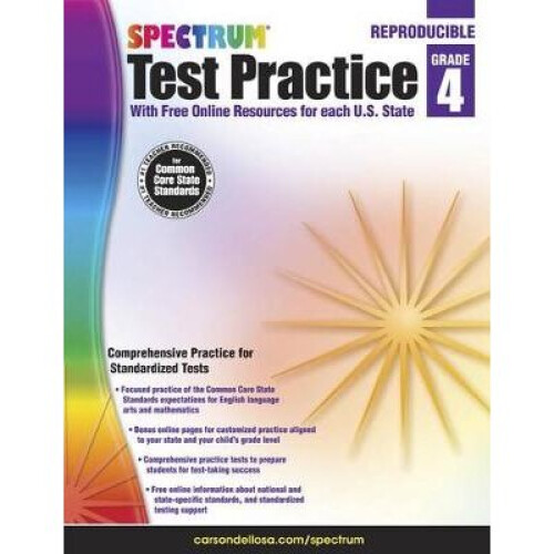 Spectrum Test Practice, Grade 4