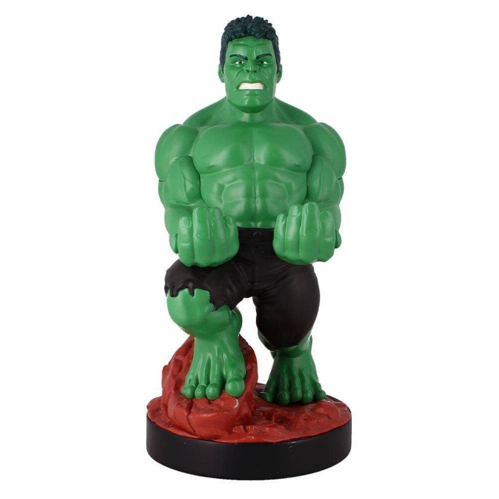 Marvel Comics Crouching Hulk 8" Cable Guys with 2 Metre Micro USB Cable