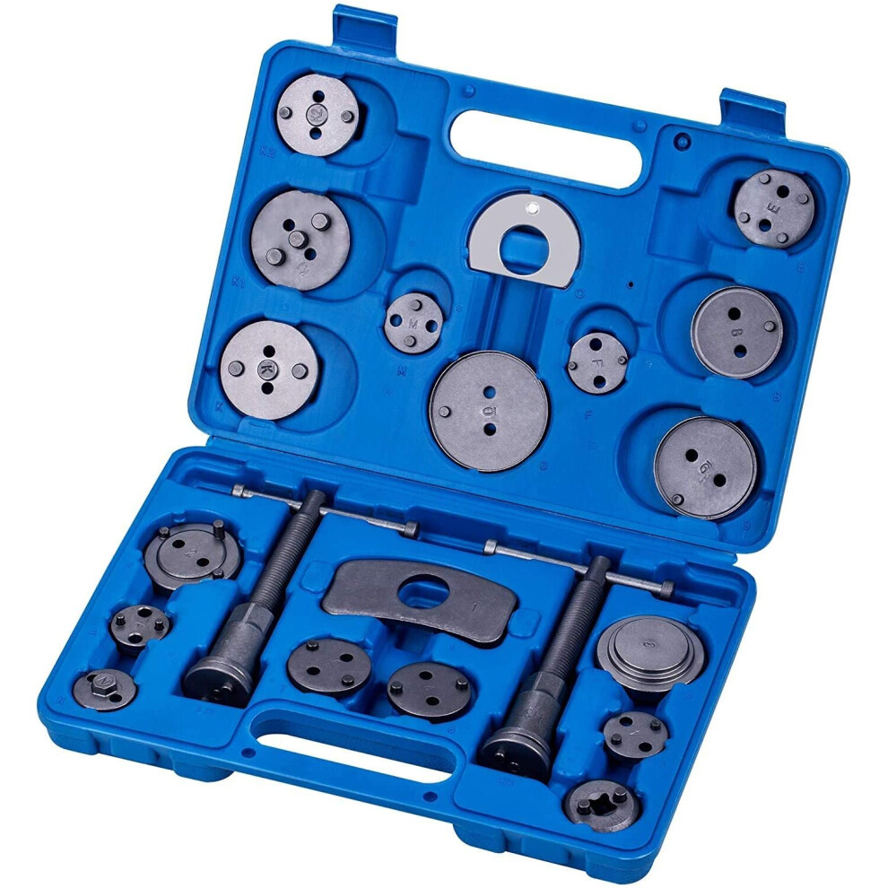 KATSU 21pcs Universal Disc Brake Caliper Piston Reset Rewind Wind Back Tool Kit for Cars-image-OPC-P666MJ7-NEW