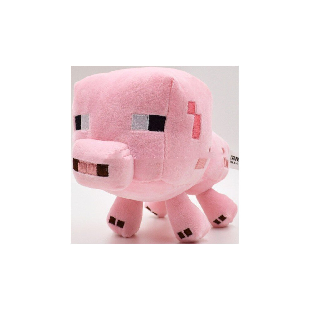 (Pink Pig) Minecraft Plush Toy Children Doll