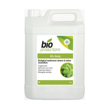 Bio-Production BA5 Blu Away Biological Washroom Cleaner & Odour Neutraliser ~ 2x5 Litre