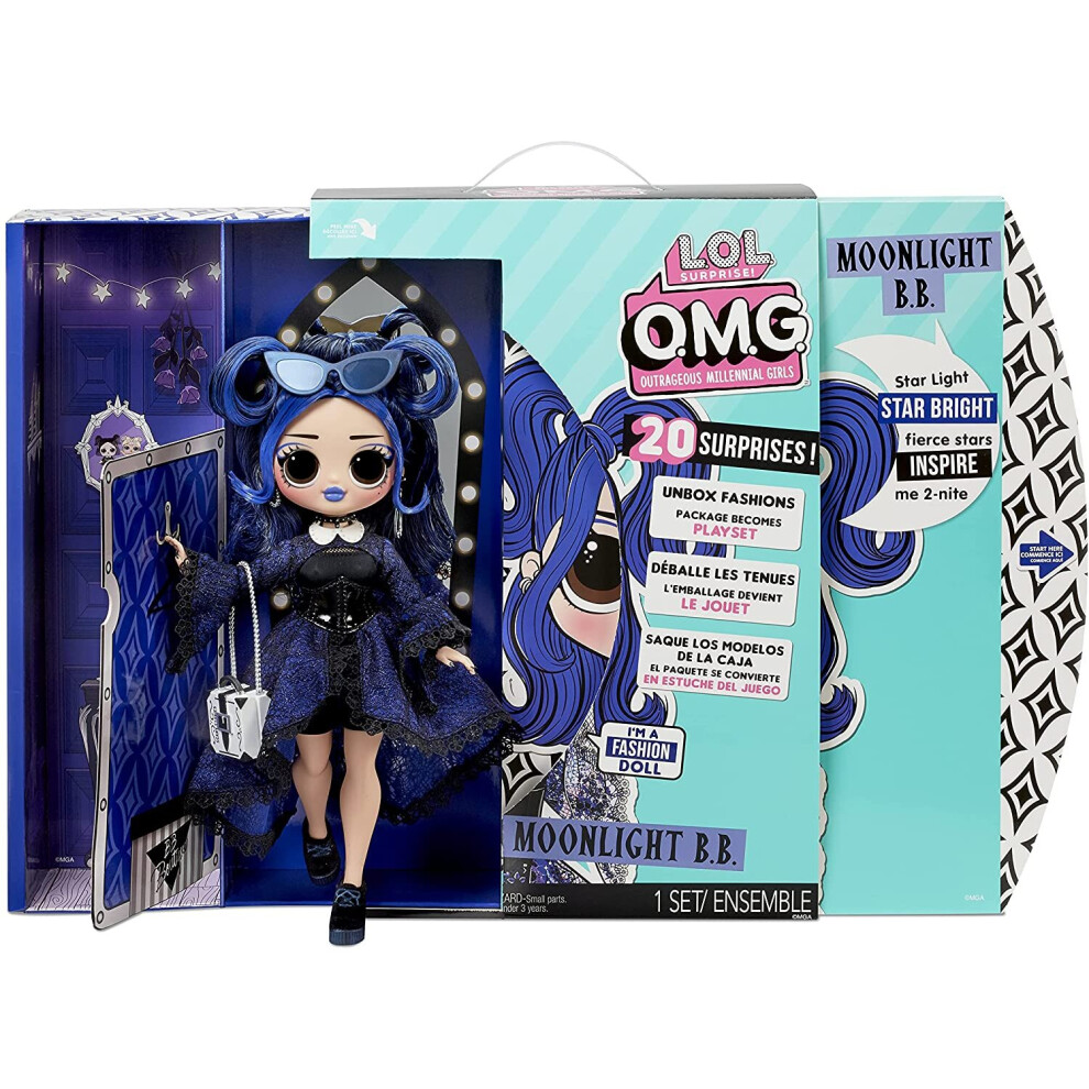 L.o.l. Surprise! O.m.g. Moon B.b. Doll Light