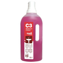 Clover C3 Washroom Cleaner & Descaler ~ 8x1 Litre