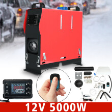12V 5KW Air Diesel Heater With LCD Remote Control Monitor For Touring Car Boat Caravans