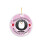Baby's First Christmas Keepsake Ceramic Christmas Tree Decoration in Pink 2