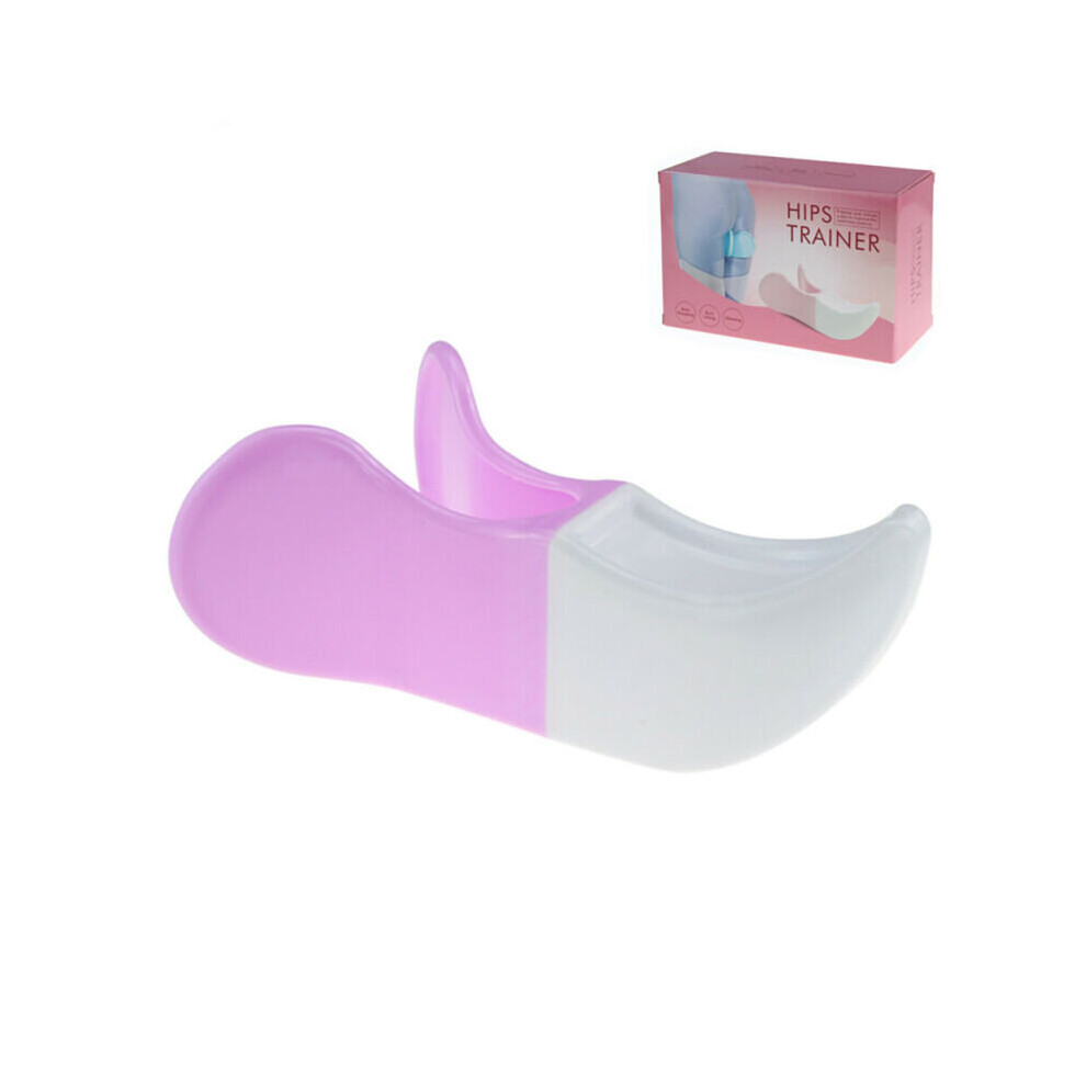 (light purple) Pelvic Floor Muscle Inner Thigh Exerciser Hip Butt Trainer Training Fitness