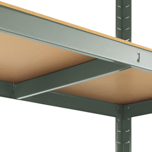 Heavy Duty Storage Racking 5 Tier Grey Shelving Boltles for Garage 2