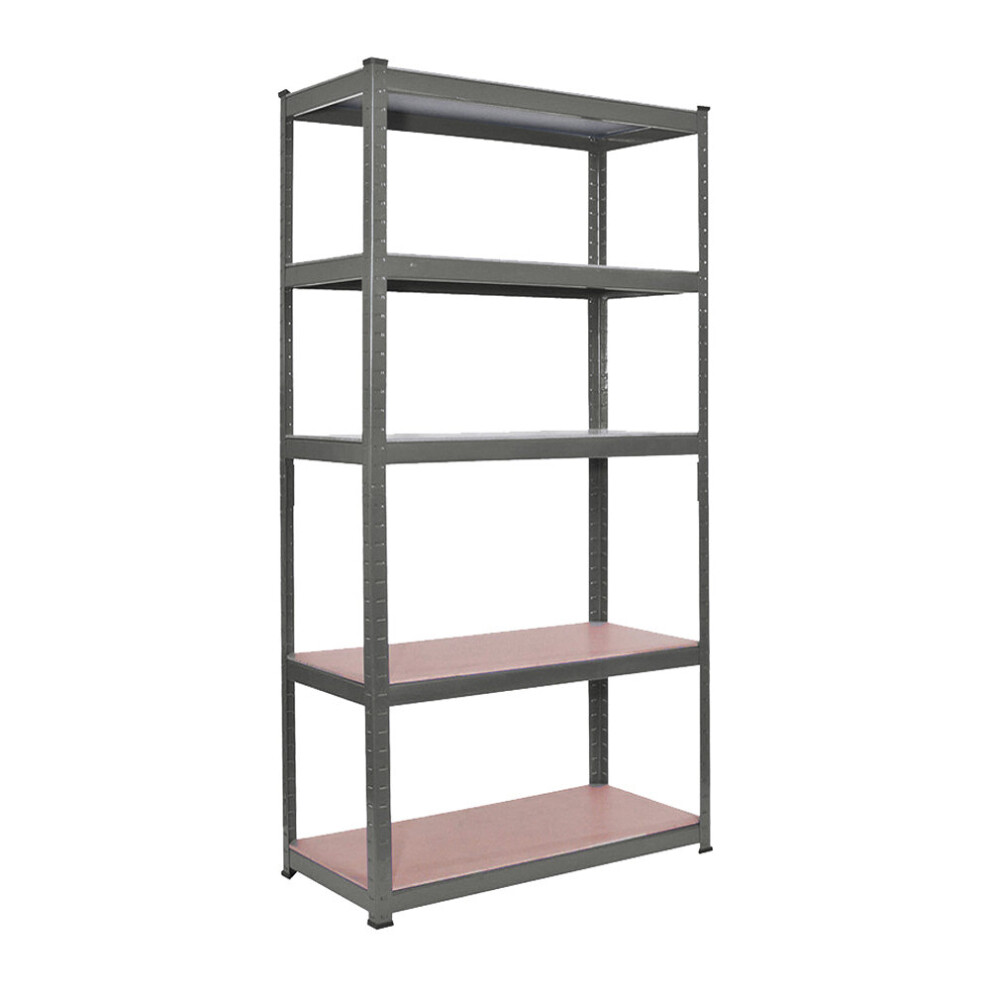 Heavy Duty Storage Racking 5 Tier Grey Shelving Boltles for Garage