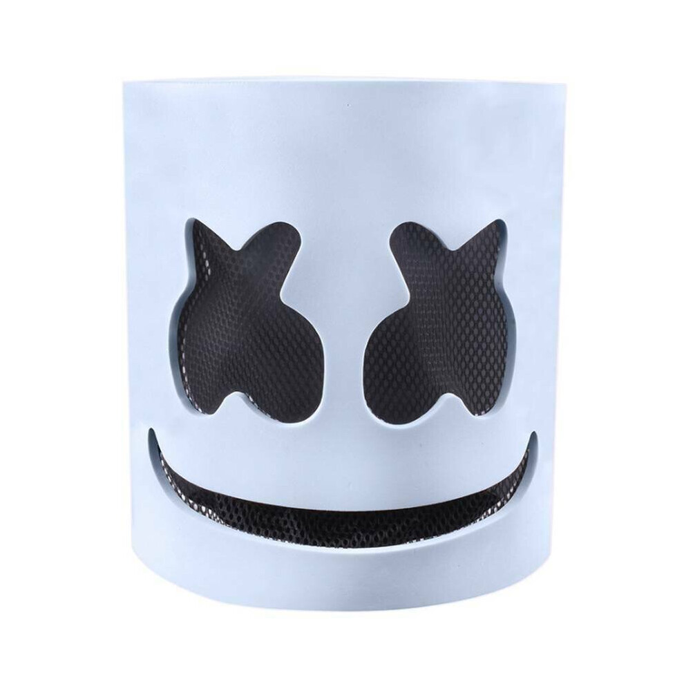Cosplay DJ Marshmello Mask Full Head Helmet Party Costume Music Props Gifts