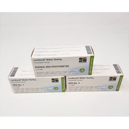 Lovibond DPD 1, DPD 3 & pH 100 Tablets Pack