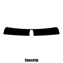 BMW 3 Series Estate E91 - 2006 to 2008 pre-cut sunstrip - Window Tint