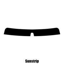 BMW X6 (E71) - 2009 to 2014 pre-cut sunstrip - Window Tint
