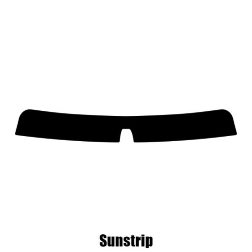 BMW X6 (E71) - 2009 to 2014 pre-cut sunstrip - Window Tint