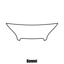 Audi TT Coupe - 2007 to 2014 - Bonnet protection film - PPF