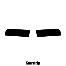 Tesla Model 3 - 2017 and newer pre-cut sunstrip - Window Tint