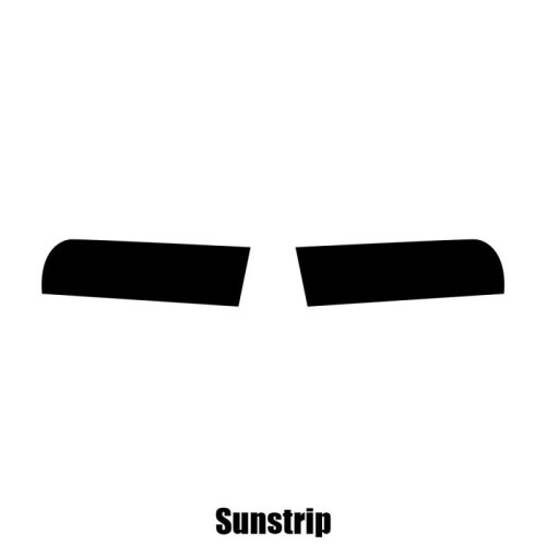 Tesla Model 3 - 2017 and newer pre-cut sunstrip - Window Tint