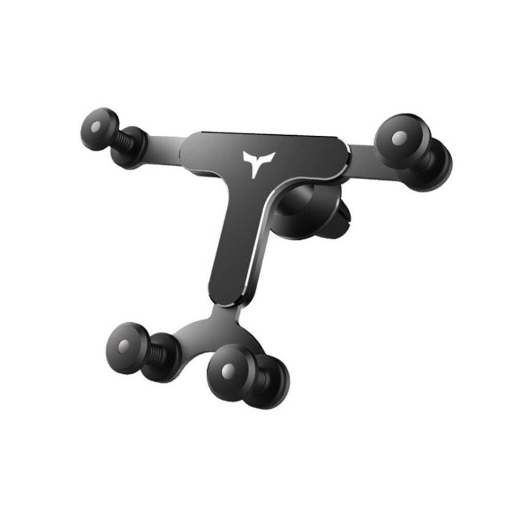 W61 Car Gravity Invisible Mobile Phone Holder Full Metal Rotating Car Mobile Phone Air Outlet Bracket For Mobile Phone Navigation 750910241474