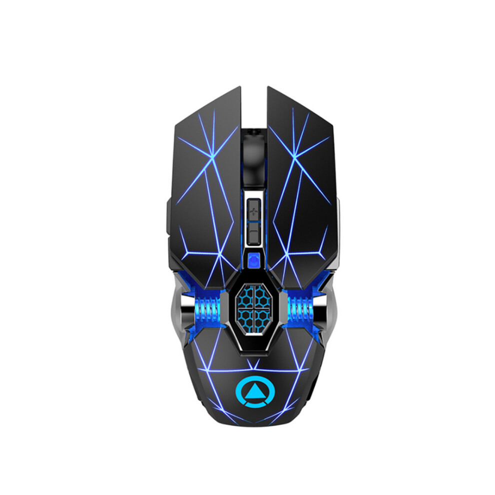 P05 Rechargeable Wireless Mouse Colorful Glare Silent Mice Computer Accessories Portable Design For Windows Ios And Android Tablet 750910244512