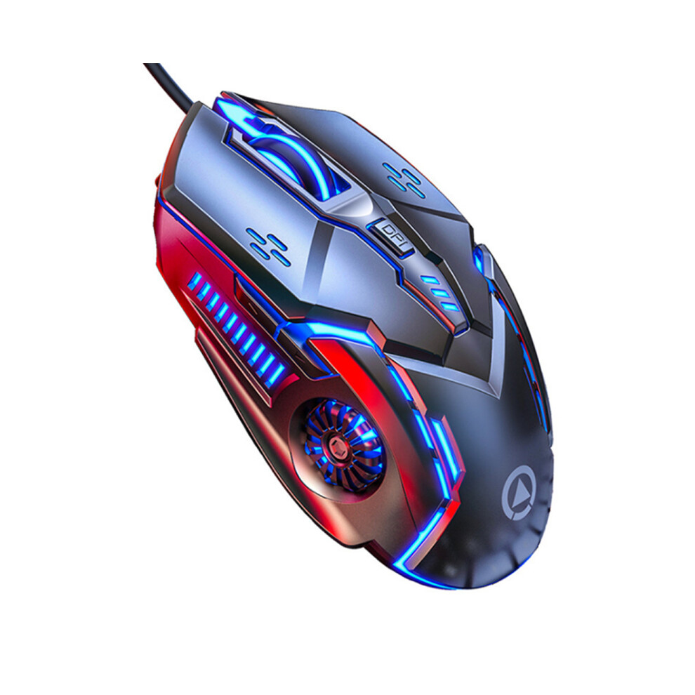P03 Wired Mouse Glowing Gaming Gaming Mechanical Silent Mice Computer Accessories Portable Design For Windows Ios And Android Tablet 750910244499
