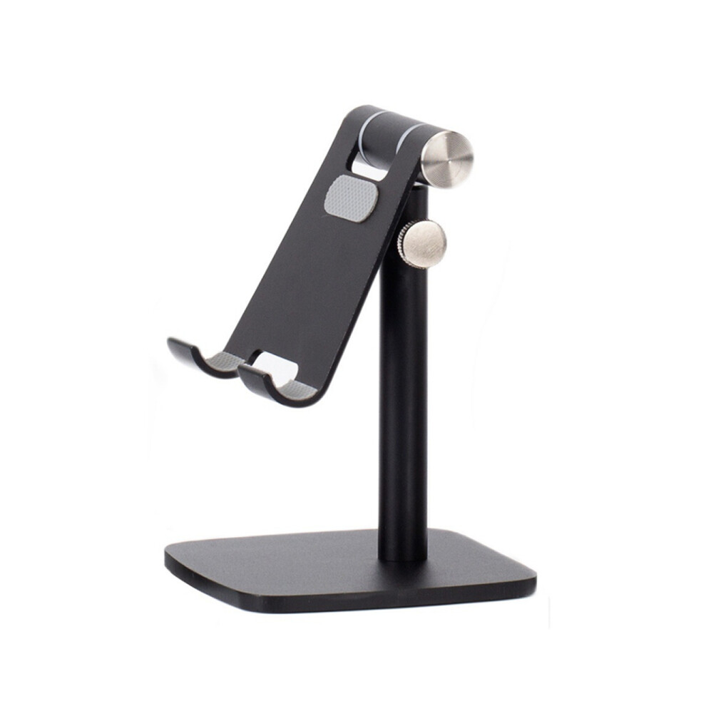 W12 Telescopic Aluminum Alloy Metal Desktop Mobile Phone Holder Multi-function Adjustment Lifting Live Tablet Mobile Phone Holder