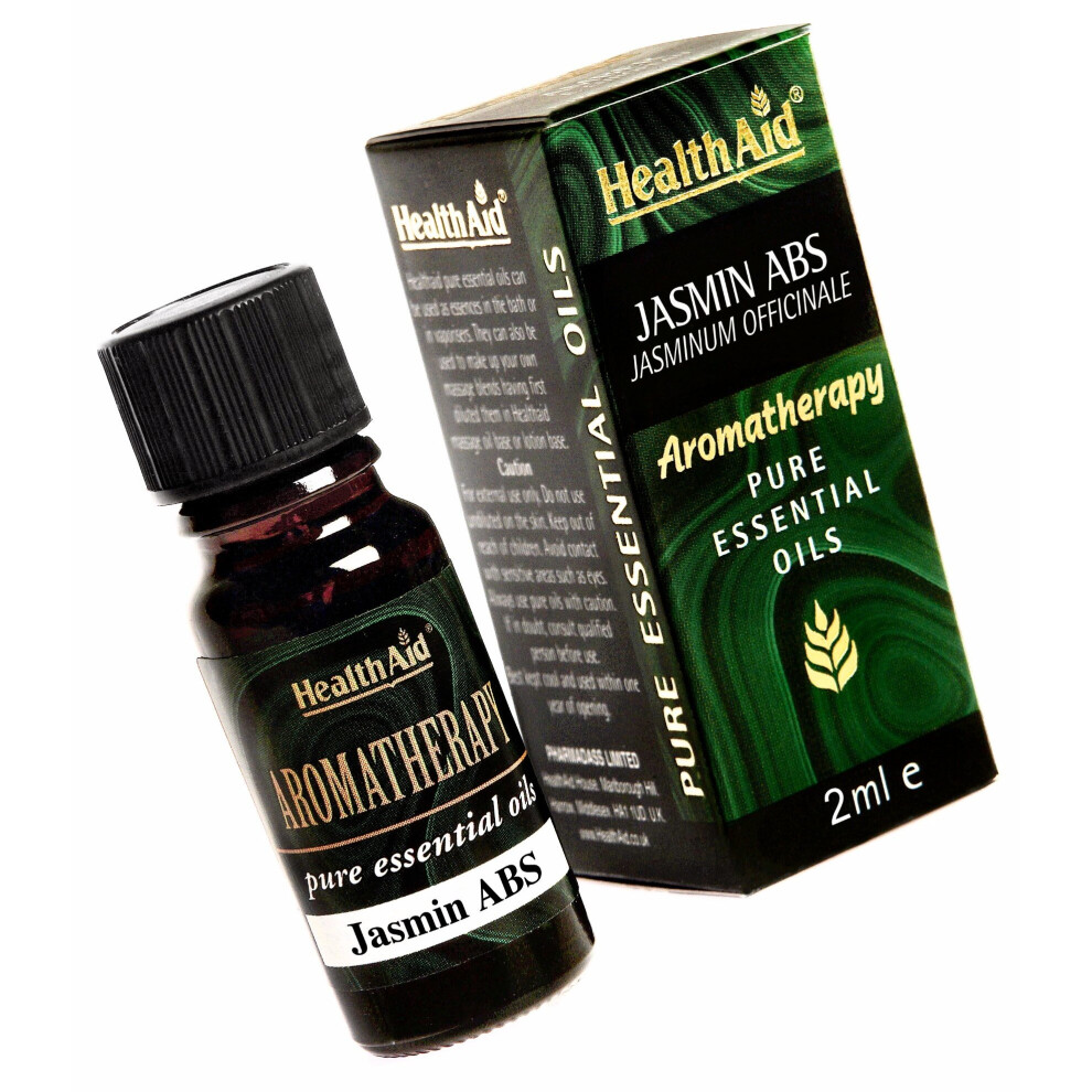 Health Aid Jasmin Abs Oil (Jasminum Officinale), 2Ml