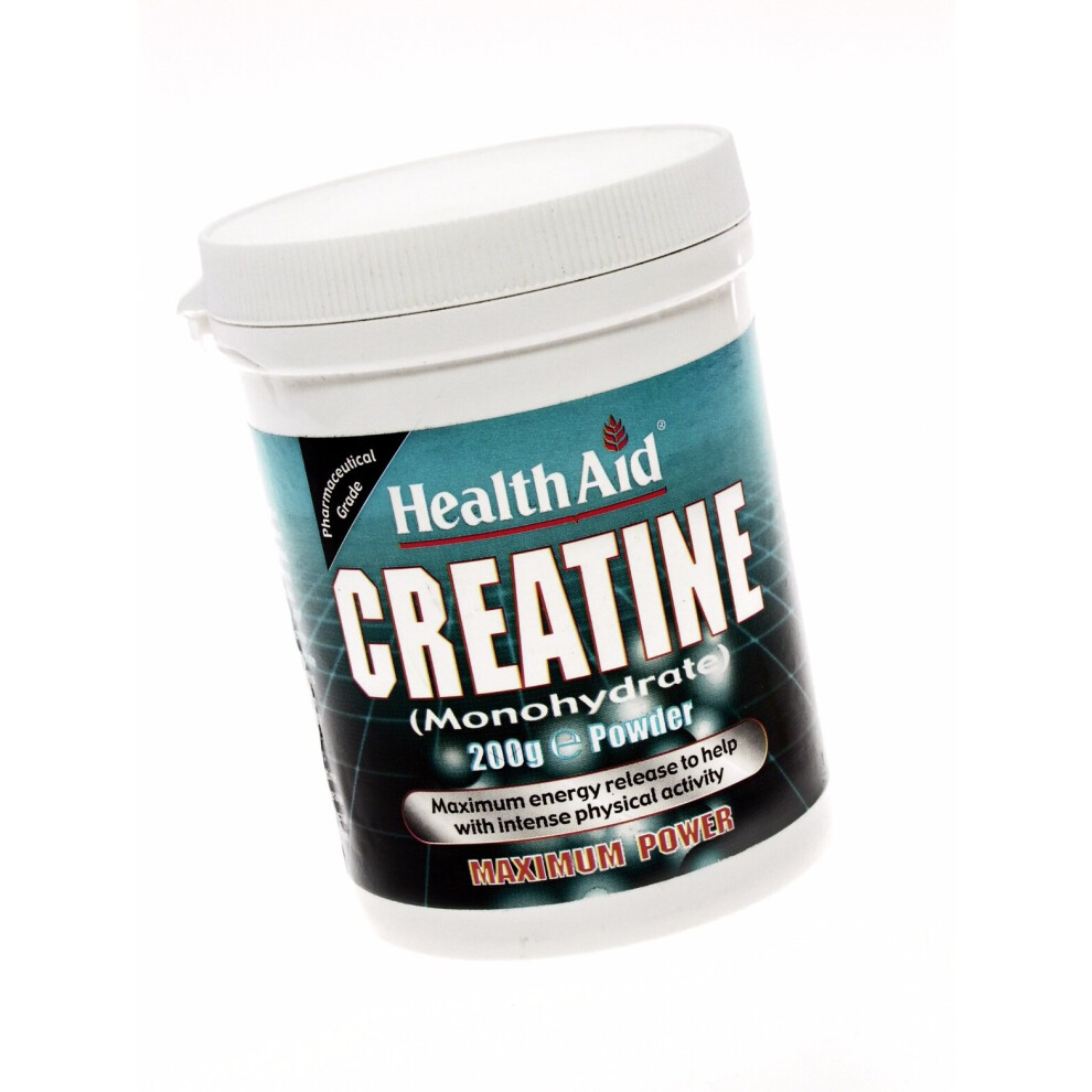 Health Aid Creatine Monohydrate Powder, 200g