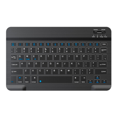 K04 Wireless Bluetooth Keyboard Rechargeable Waterproof Notebook Phone Tablet Multi Device Keyboard for Windows IOS Android
