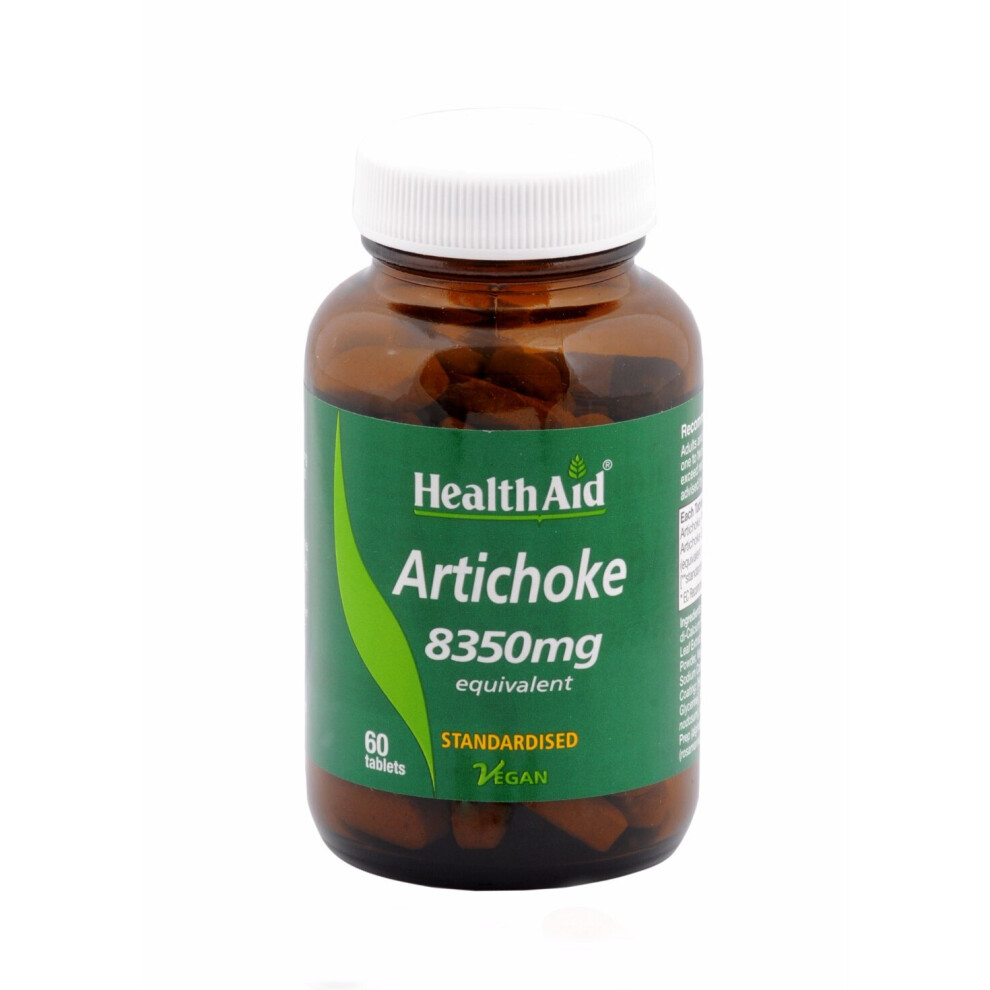 Health Aid Artichoke - Standardised, 60 Tablets