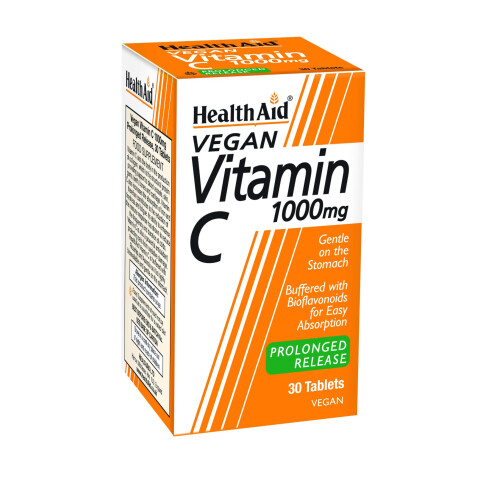 Health Aid Vitamin C 1000mg - Prolonged Release, 30 Tablets
