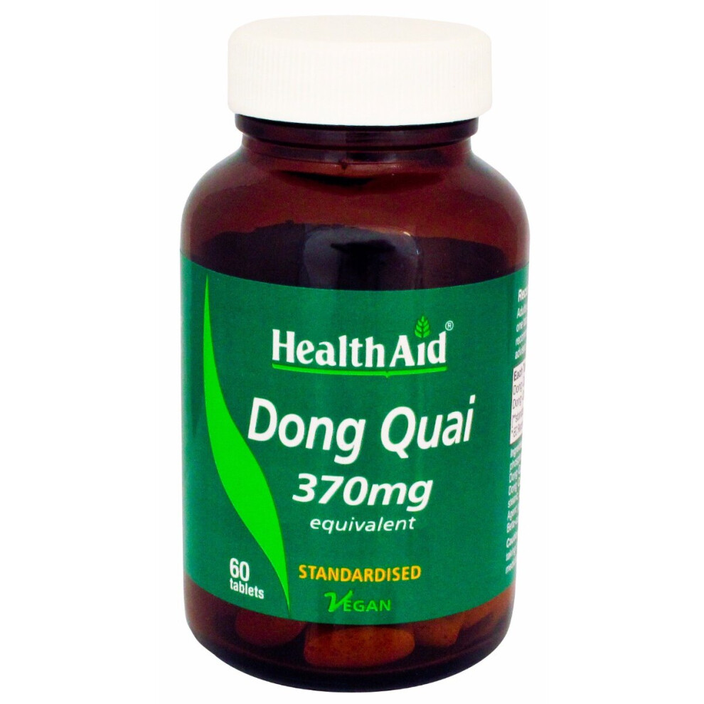 Health Aid Dong Quai 370Mg Equivalent, 60 Tablets