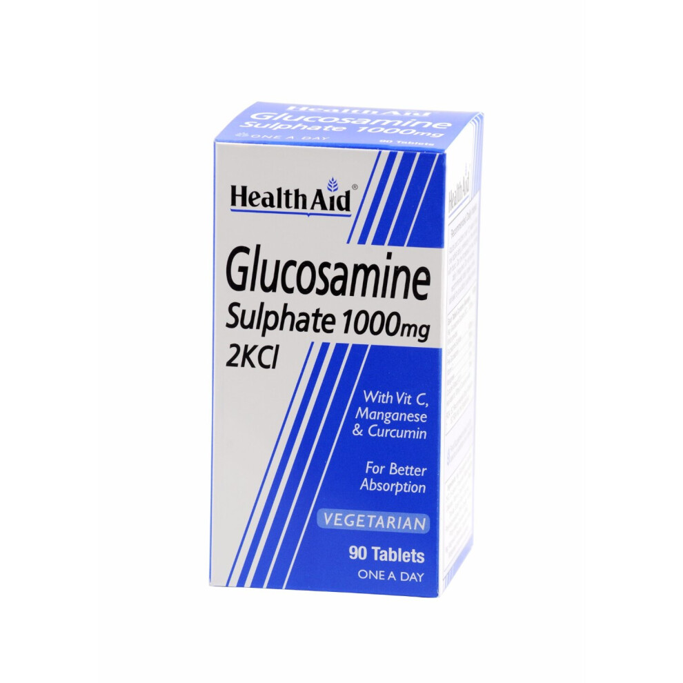 Health Aid Glucosamine Sulphate 1000Mg, 90 Tablets
