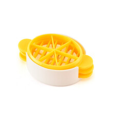 E09 3PCS Household Multi-function Egg Cutting and Preserved Eggs Fancy All Two Loose Flower Eggs Multi-petal Egg Press Kitchen Gadgets