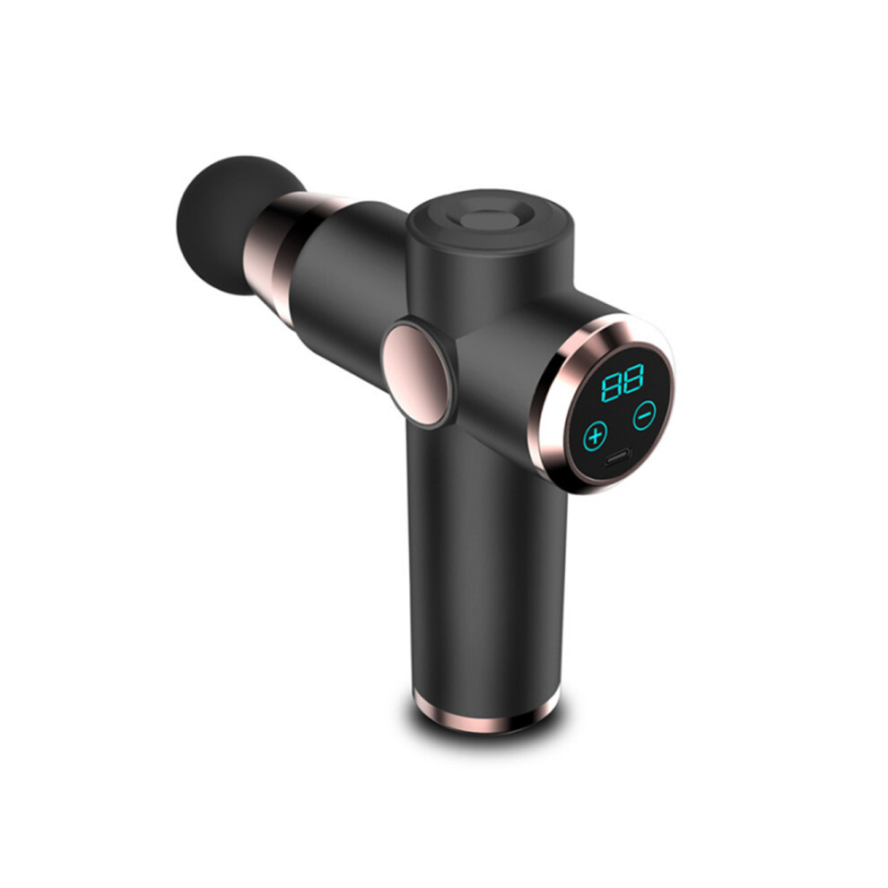 Dsport Black M32 Mini Fascia Gun Deep Muscle Massager Vibrator Sports Fitness Equipment Massage Gun Relaxer Home For Athletes