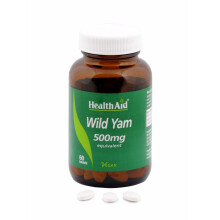 Health Aid Wild Yam 500mg - Standardised, 60 Tablets