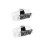 X04 2PCS Car Door Logo Light Courtesy Projector Laser Welcome Lights Shadow Light Lamps Accessories for Toyota Welcome Light 3