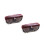 X06 2PCS Car Door Logo Light Courtesy Projector Laser Welcome Lights Shadow Light Lamps Accessories for Volkswagen Welcome Light 1