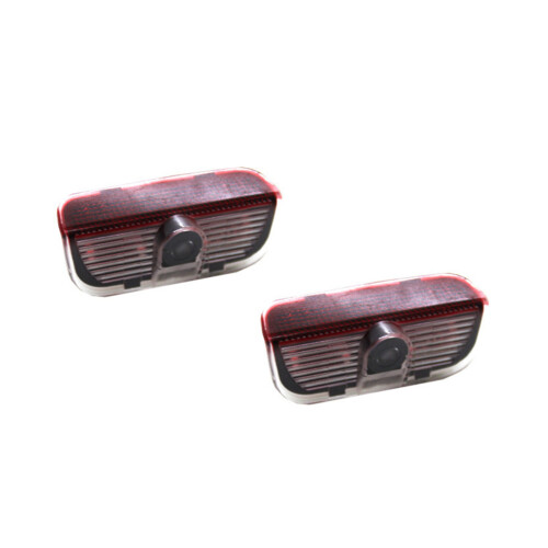 X06 2PCS Car Door Logo Light Courtesy Projector Laser Welcome Lights Shadow Light Lamps Accessories for Volkswagen Welcome Light