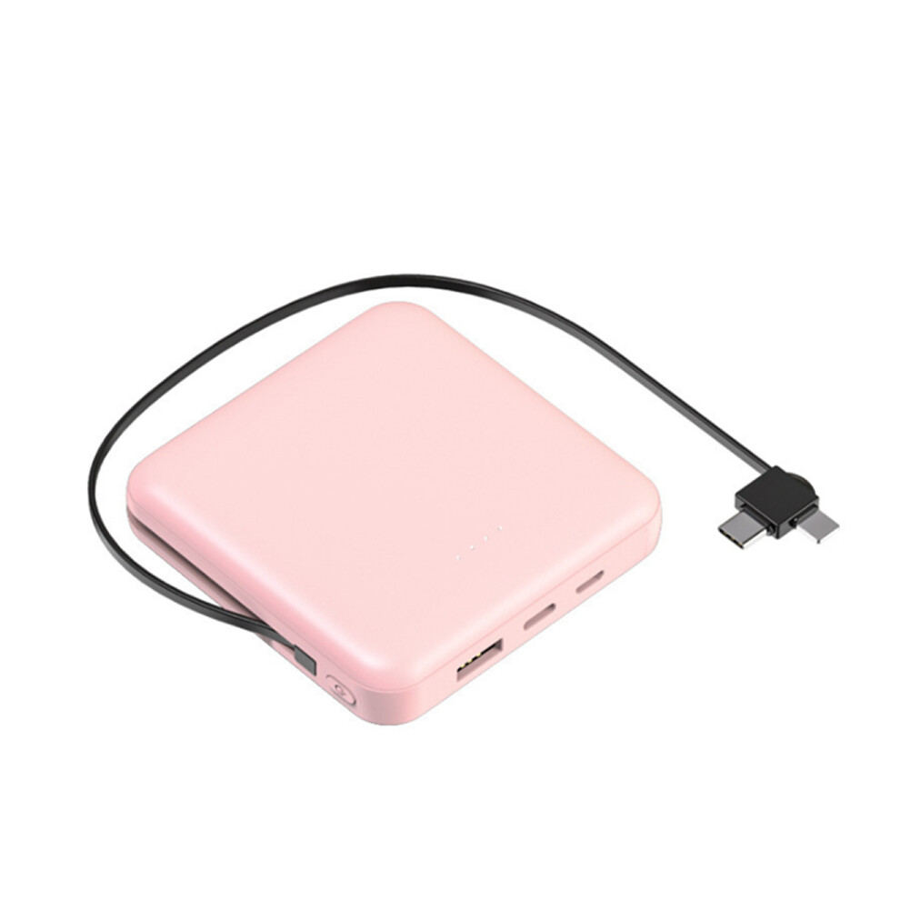 S12 Universal Mini 10000 Mah With Cable Mobile Phone Power Bank Creative Portable Fast Charging Mobile Power Mobile Charger 750910240286