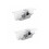 X10 2PCS Car Door Logo Light Courtesy Projector Laser Welcome Lights Shadow Light Lamps Accessories for BMW Welcome Light 1