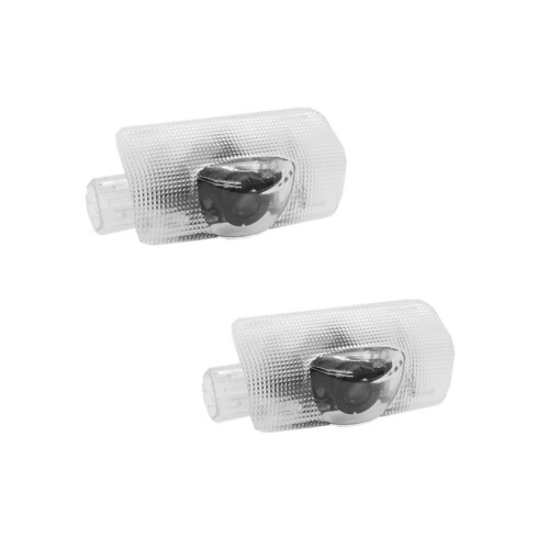 X04 2PCS Car Door Logo Light Courtesy Projector Laser Welcome Lights Shadow Light Lamps Accessories for Toyota Welcome Light