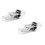 X07 2PCS Car Door Logo Light Courtesy Projector Laser Welcome Lights Shadow Light Lamps Accessories for Benz Welcome Light 1