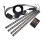 S04 1 to 4 Car Voice Control Remote Control Atmosphere Light Wide-angle Car LED18SMD Colorful Foot Light Car Bottom Light 1